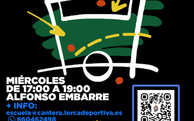La Escuela de Fútbol de la Cantera Lorca Deportiva comenzará el próximo miércoles 22 de septiembre